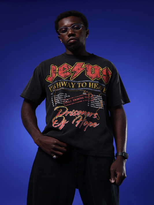 "JESUS" VINTAGE GRAPHIC TEE