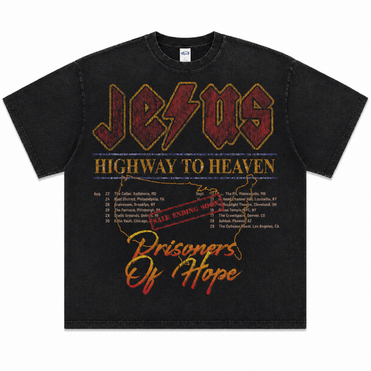 "JESUS" VINTAGE GRAPHIC TEE