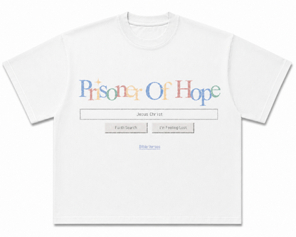 "GOOGLE" DISTRESSED GRAPHIC TEE