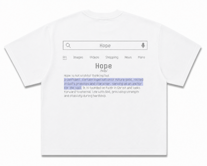 "GOOGLE" DISTRESSED GRAPHIC TEE
